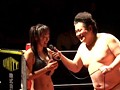 キャットファイトだよ！全員集合！！『帰ってきた女祭り！やれんのか！2010』～大晦日追い剥ぎキャットファイト祭～ ラメイダー vs 森崎愛  サンプル画像 No.4
