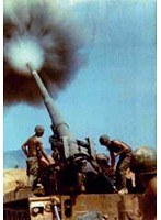 ベトナムでの砲身整備