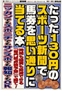 たった130円のスポーツ新聞で馬券を思い通りに当てる本 時間も経費も節減できる「専門紙点検予想」で勝て！ 当印 ニッカンでもスポニチでもサンスポでも報知でもOK