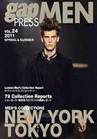 【クリックで詳細表示】gap PRESS MEN vol.24(2011Spring ＆ Summer)