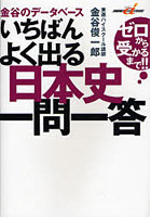 【クリックで詳細表示】金谷のデータベースいちばんよく出る日本史一問一答 ゼロから受かるまで！！