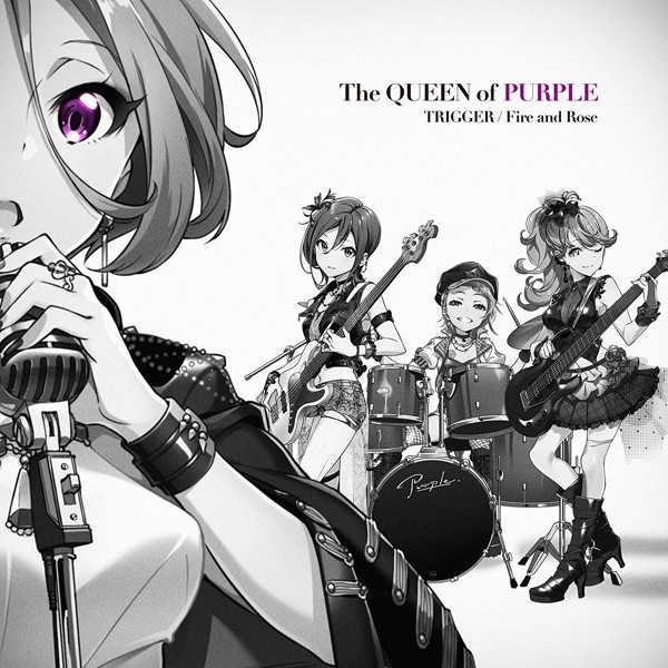 TRIGGER / Fire and Rose(通常盤)/QUEEN of PURPLE