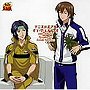 テニスの王子様 オン・ザ・レイディオ MONTHLY 2005 AUGUST/甲斐田ゆき（不二周助）/永井幸子（幸村精市）