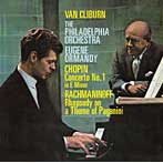 【クリックで詳細表示】クライバーン/ショパン：ピアノ協奏曲第1番＆ラフマニノフ：パガニーニの主題による狂詩曲