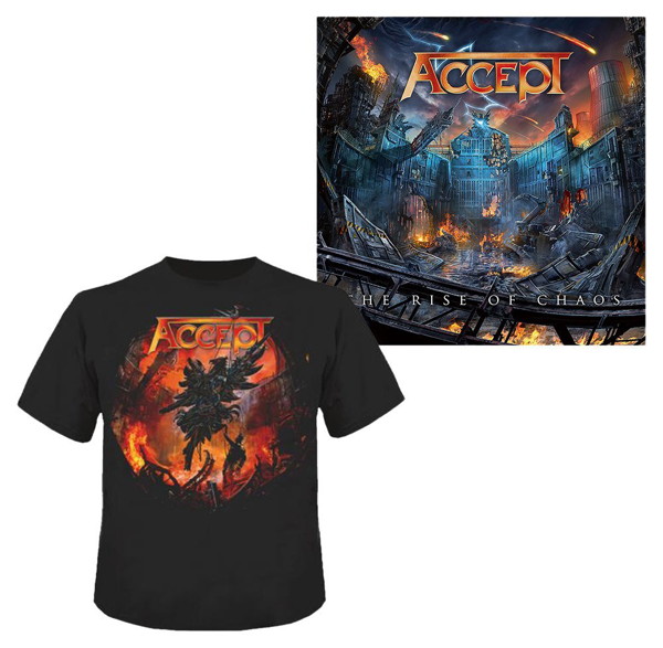 アクセプト/ザ・ライズ・オブ・ケイオス【完全生産限定CD+Tシャツ(Lサイズ)/日本語解説書封入/歌詞対訳付き】