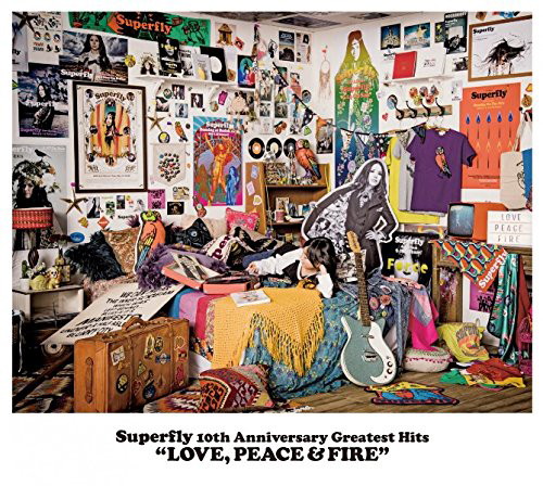 Superfly/Superfly 10th Anniversary Greatest Hits『LOVE,PEACE&FIRE』(通常盤)