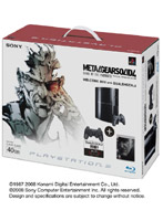 METAL GEAR SOLID 4 GUNS OF THE PATRIOTS WELCOME BOX with DUALSHOCK3 40GB/クリア・ブラック (MGS4)