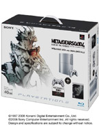 METAL GEAR SOLID 4 GUNS OF THE PATRIOTS WELCOME BOX with DUALSHOCK3 40GB/サテン・シルバー (MGS4)