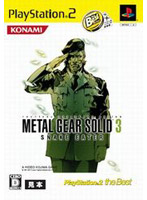 METAL GEAR SOLID 3 SNAKE EATER PlayStation 2 the Best