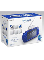 PSP 「プレイステーション・ポータブル」メタリック・ブルー ワンセグパック