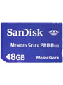  MemoryStick Pro Duo 8GBでDMMアフィリエイトツール