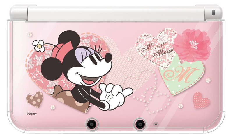キャラプレカバー for ニンテンドー3DSLL ミニーマウス