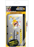 【クリックで詳細表示】キャラプレシール for ニンテンドー3DSLL NEW マリオ2 W