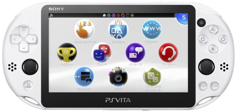 【本体】 PlayStation Vita Wi-Fiモデル グレイシャー・ホワイト