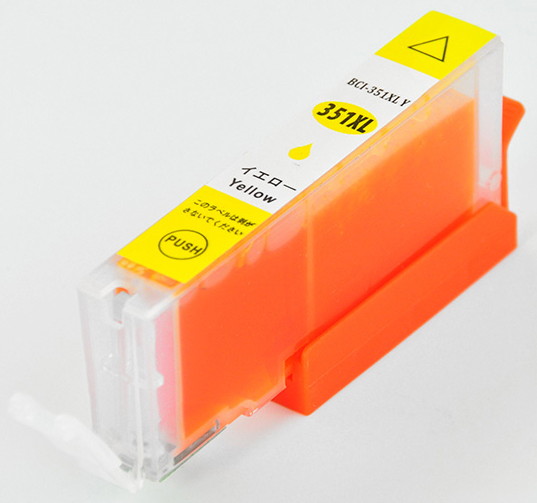 プリンタ用互換インク(イエロー)Canon BCI-351Y