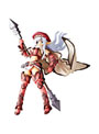 リボルテック クイーンズブレイド No.007 戦闘教官 アレイン 2Pカラー