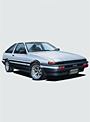  No.2 ToHeart2 AE86スプリンタートレノ 前期型でDMMアフィリエイトツール
