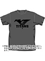 機動戦士Zガンダム ティターンズアーミーTシャツ ユースドチャコール L