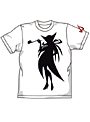  ヤッターマン ドロンジョシルエットTシャツ ホワイト XでDMMアフィリエイトツール