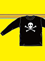  ペルソナ4 ドクロ ロングスリーブTシャツ ブラック MでDMMアフィリエイトツール