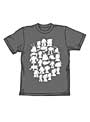  機動戦士ガンダム MSシルエットTシャツ チャコール XLでDMMアフィリエイトツール