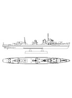 1/700 艦船(フルハルモデル) No.07 フルハル 中華民国海軍旗艦 丹陽