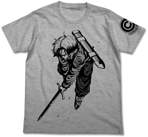 ドラゴンボール トランクスTシャツ/HEATHER GRAY-M