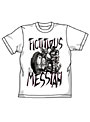 北斗の拳 ジャギバイクTシャツ ホワイト XL