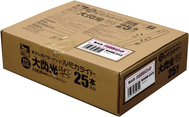 業務用ルミカライト 大閃光 arc ピンク 25本入り