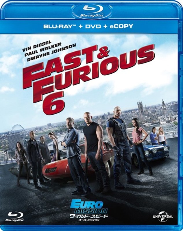 ワイルド・スピード EURO MISSION (ブルーレイディスク+DVDセット E-Copy)