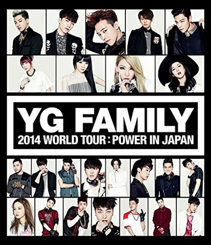 YG FAMILY WORLD TOUR 2014-POWER-in Japan (ブルーレイディスク)