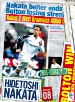 HIDETOSHI NAKATA Vol.8 2005-2006 BOLTON