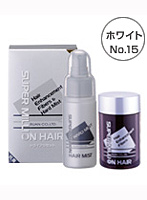 スーパーミリオンヘアーセット (ホワイト) 薄毛カバー用スプレー