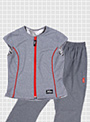 30UP ダイエット NEWシェイプスーツ 半袖 グレー M