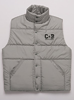 CHUTE BOXE NYLON VEST グレイ L