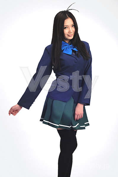 アクセル・ワールド 黒雪姫 梅郷中制服風コスチューム 【男性Mサイズ】