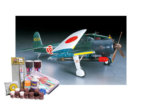 プラモデル制作セット 1/48スケール 中島 B6N2 艦上攻撃機 天山 12型