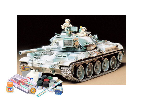 プラモデル制作セット 1/35スケール 陸上自衛隊 74式戦車(冬期装備)