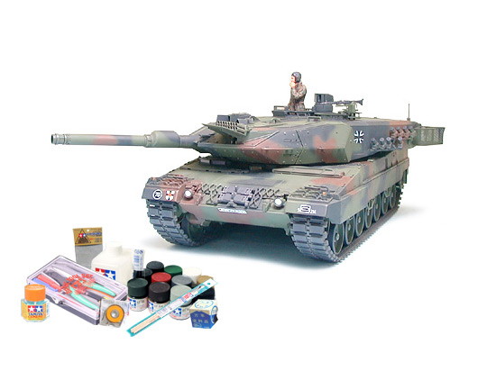 プラモデル制作セット 1/35スケール ドイツ連邦軍主力戦車 レオパルト2A5