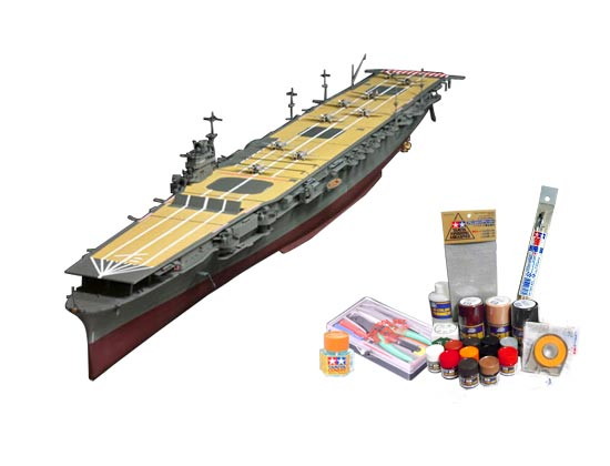 プラモデル制作セット 1/350スケール 旧大日本帝国海軍航空母艦 翔鶴