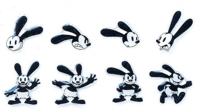 Disney キャラクターソフトシール オズワルド