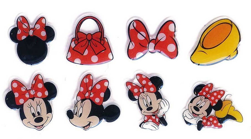 Disney キャラクターソフトシール ミニーマウス