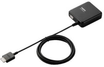 ロジテック Walkman専用充電器/ケーブル式/USBコネクタ付/ブラック LPA-ACWDU01BK