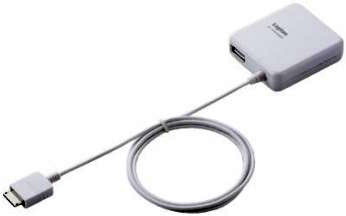 ロジテック Walkman専用充電器/ケーブル式/USBコネクタ付/ホワイト LPA-ACWDU01WH