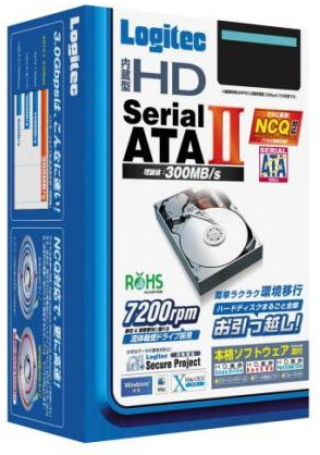 ロジテック Serial ATA II 内蔵型HD 320GB (3.5型) LHD-DA320SAK