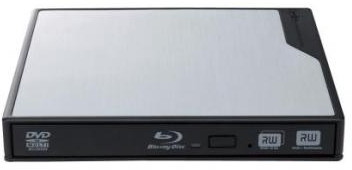 ロジテック USBバスパワー対応ポータブルBDユニット/USB3.0搭載/Mac用ソフト「TOAST11付属/シルバー LBD-PME6U3MSV