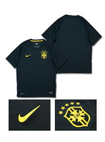 【クリックで詳細表示】NIKE 2014 ブラジル 代表 サード 半袖 レプリカ ユニフォーム [Sサイズ]