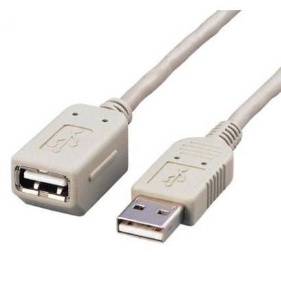 【クリックで詳細表示】エレコム マグネット内蔵USB延長ケーブル(ベージュ) 1m USB-EAM1