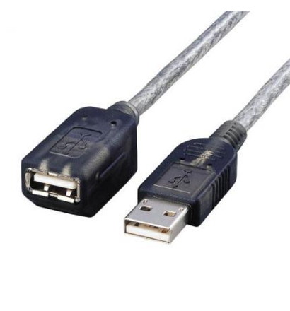 【クリックで詳細表示】エレコム マグネット内蔵USB延長ケーブル(グラファイト) 1m USB-EAM1GT