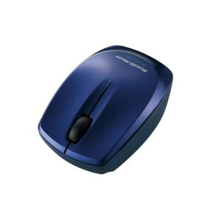 【クリックで詳細表示】エレコム BlueLEDマウス/Bluetooth/3ボタン/コンパクト/ブルー M-BL3BBBU